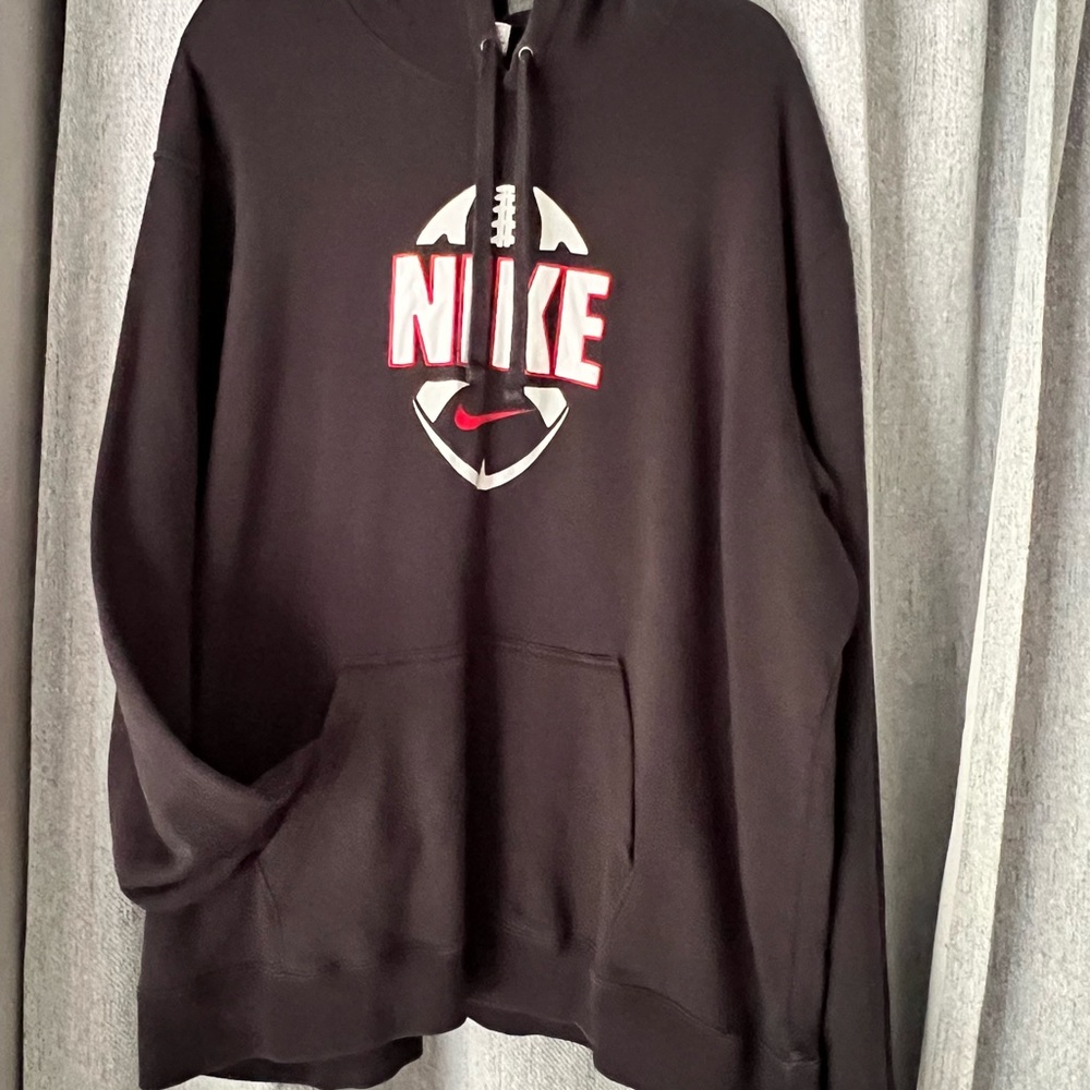 Nike Black Sweatshirt Hoodie Athletic Style
